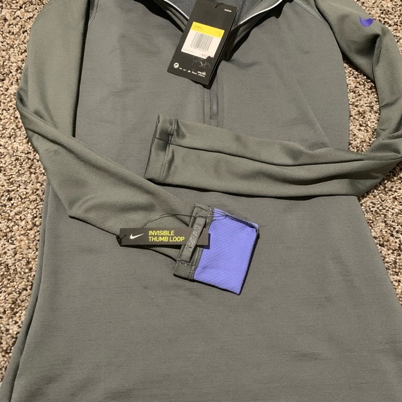 Brand New Womens Nike Pro Running Jacket Hyperwarm - Picture 5 of 6